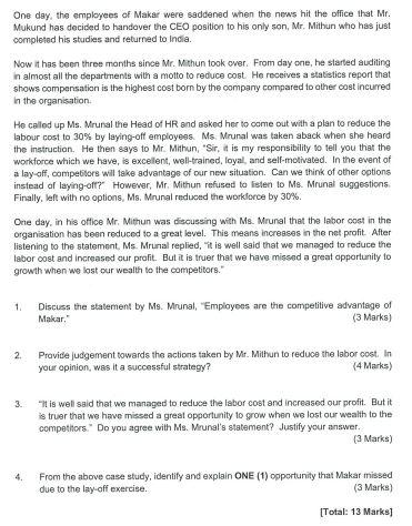 Case Study 2: "Makaris a textile manufacturing