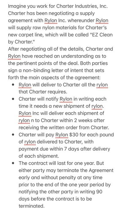 please read the following scenario and help