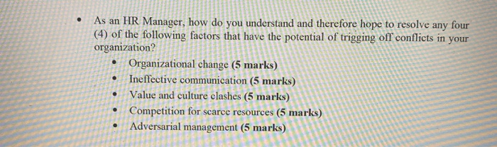 . As an HR Manager, how do you understand and
