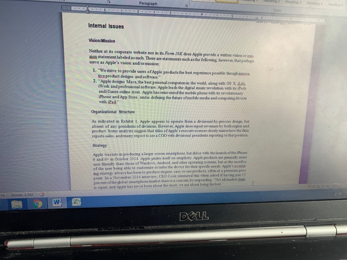 From this book, Fred R. David - Strategic