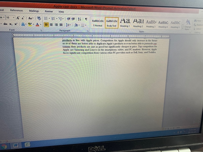 From this book, Fred R. David - Strategic