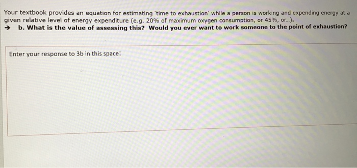 Work/rest cycle design... Using the heart rate