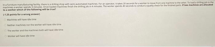 In a furniture manufacturing facility, there is a