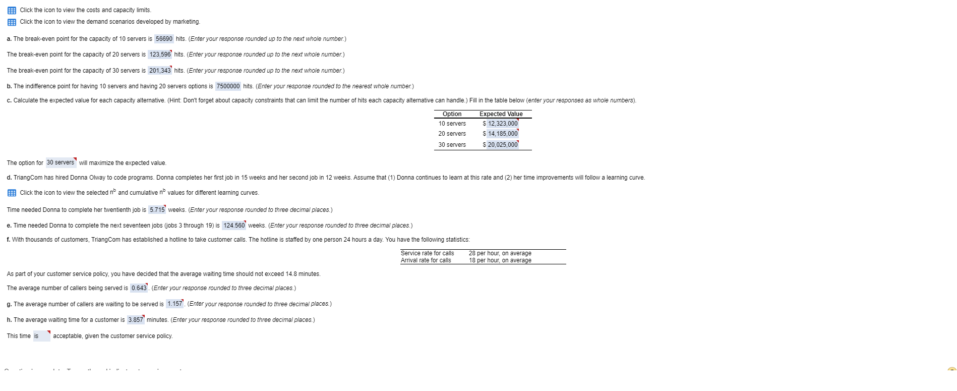 ---- please disregard the numbers in the answer