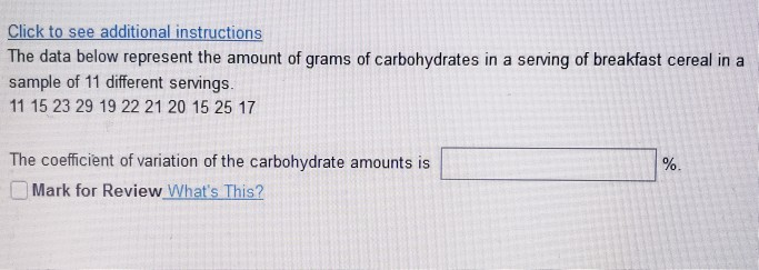 Click to see additional instructions The data