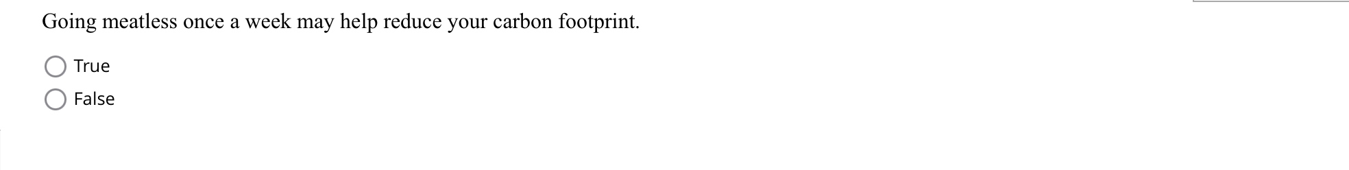 Going meatless once a week may help reduce your