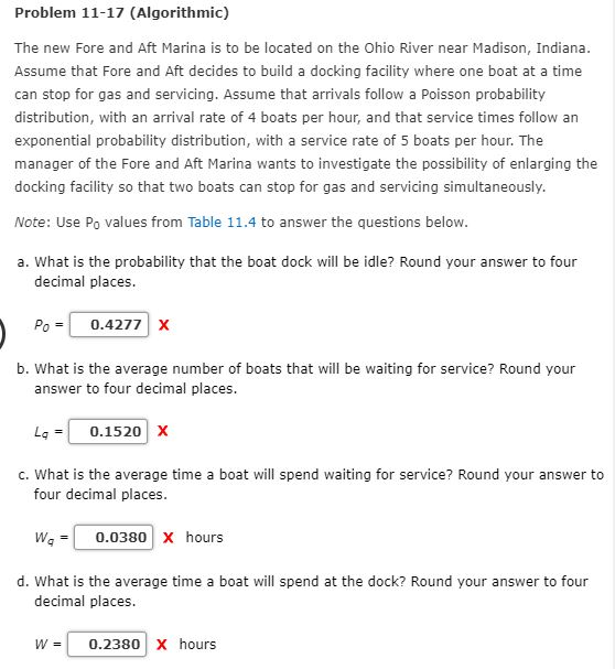 Problem 11-17 (Algorithmic) The new Fore and Aft