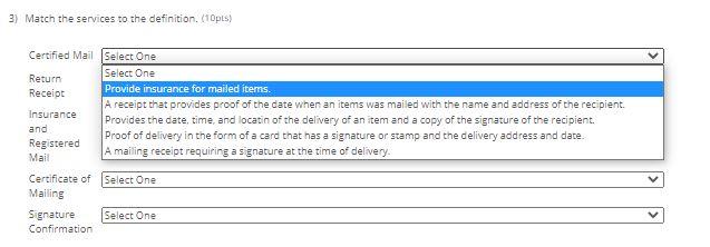 1). Select two ways that you can distribute
