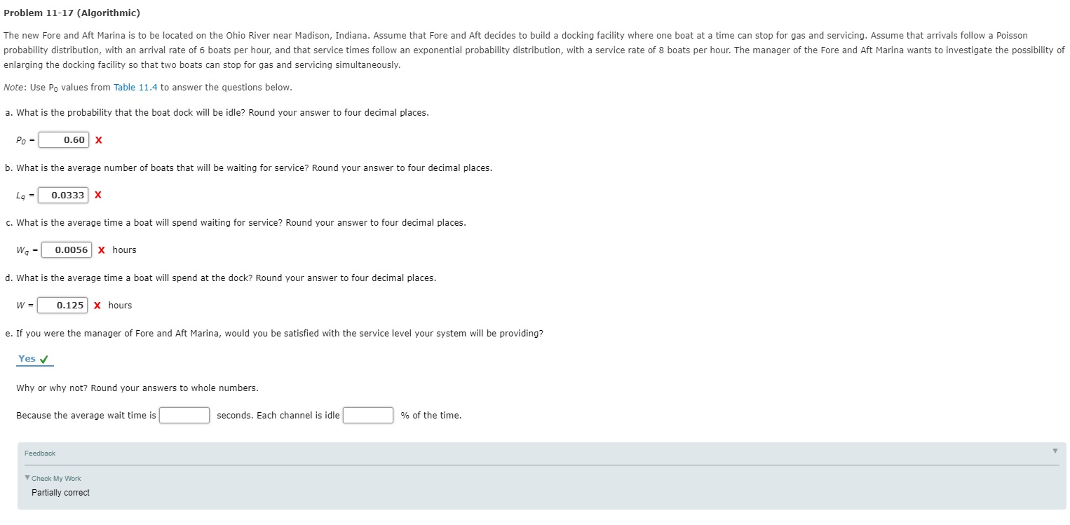 Problem 11-17 (Algorithmic) The new Fore and Aft