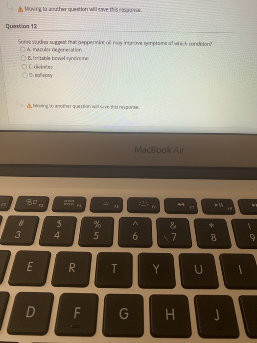 > Moving to another question will save this