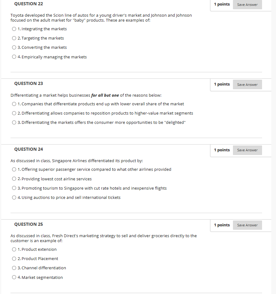 QUESTION 22 1 points Save Answer Toyota developed