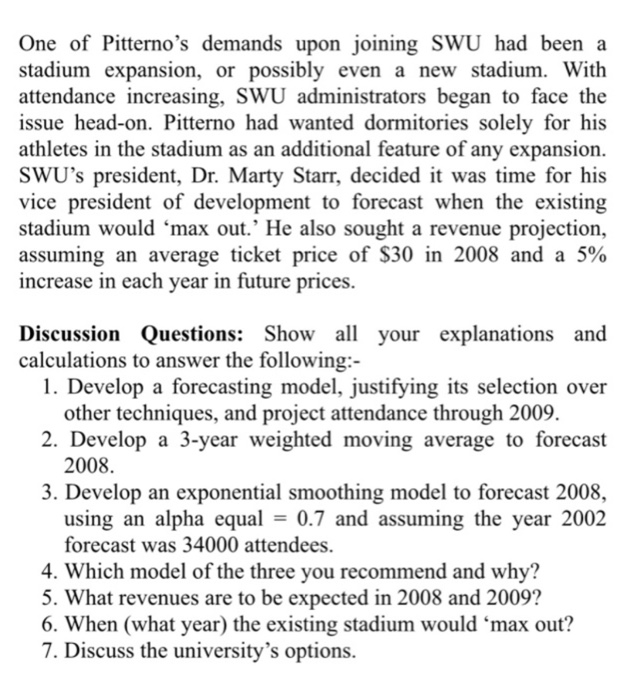 Quantitative Analysis Case Study Assignment #4
