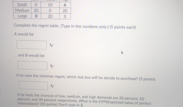 Question 22 (25 points) The operations manager