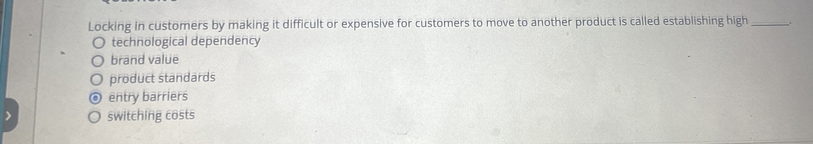 Locking in customers by making it difficult or