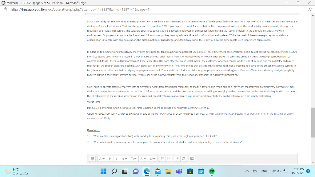 X Midterm 21-3-2022 (page 5 of 5) - Personal -