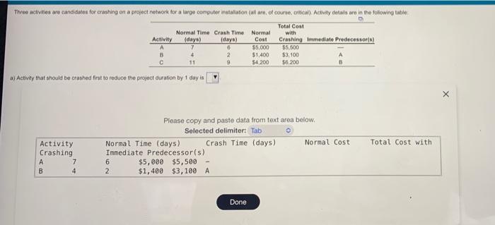 A) What action would you take to reduce the