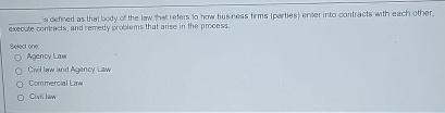 q , s cefred as thei body of the law thet refers