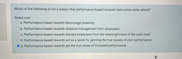 Which of the following is not a reason that