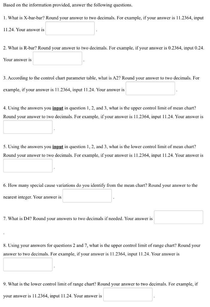 Please show how you got the answers clearly so