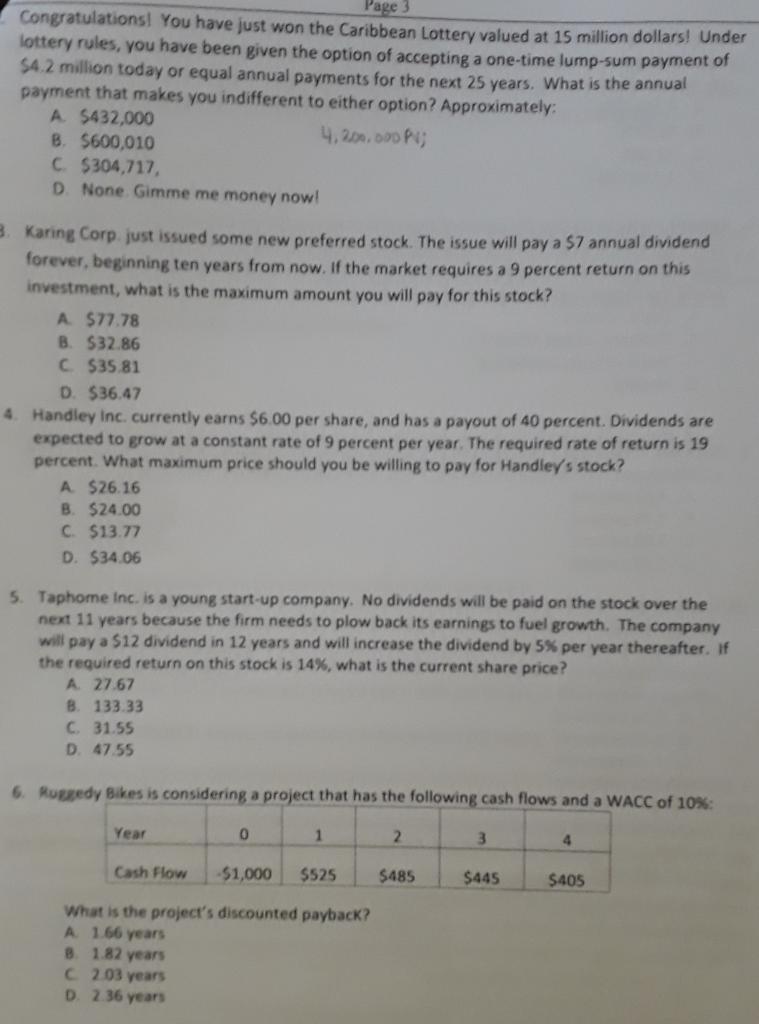 Page Congratulations! You have just won the