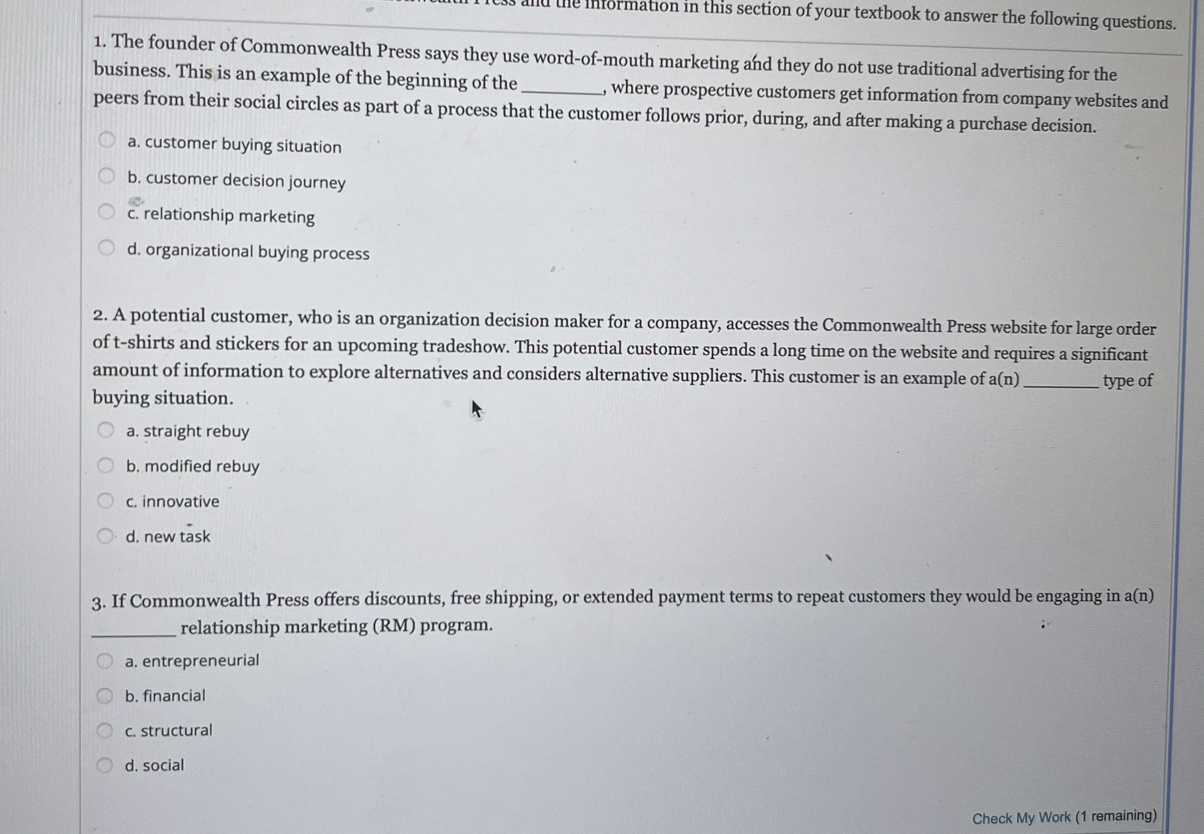 The founder of Commonwealth Press says they use