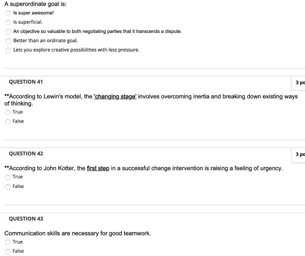 A superordinate goal is: Is super awesome! Is