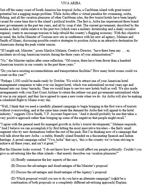 VIVA ARIBA Just off the sunny coast of South