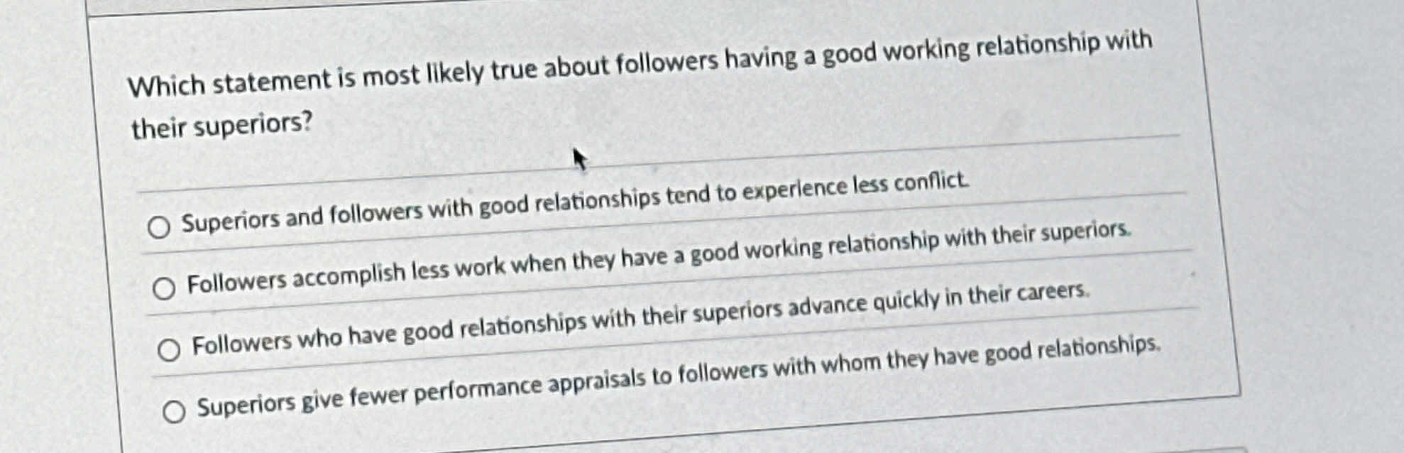 Which statement is most likely true about