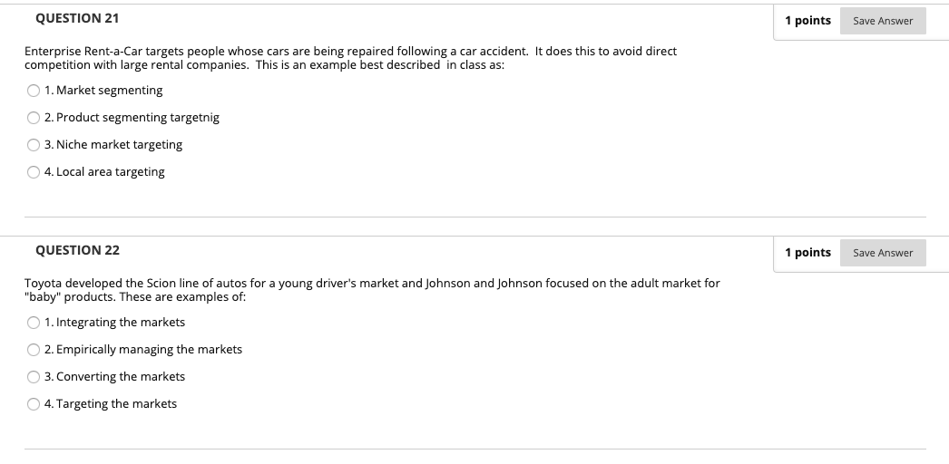 QUESTION 19 1 points Save Answer Demographics