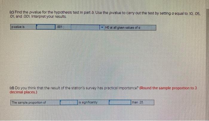 Check my work Last year, television station