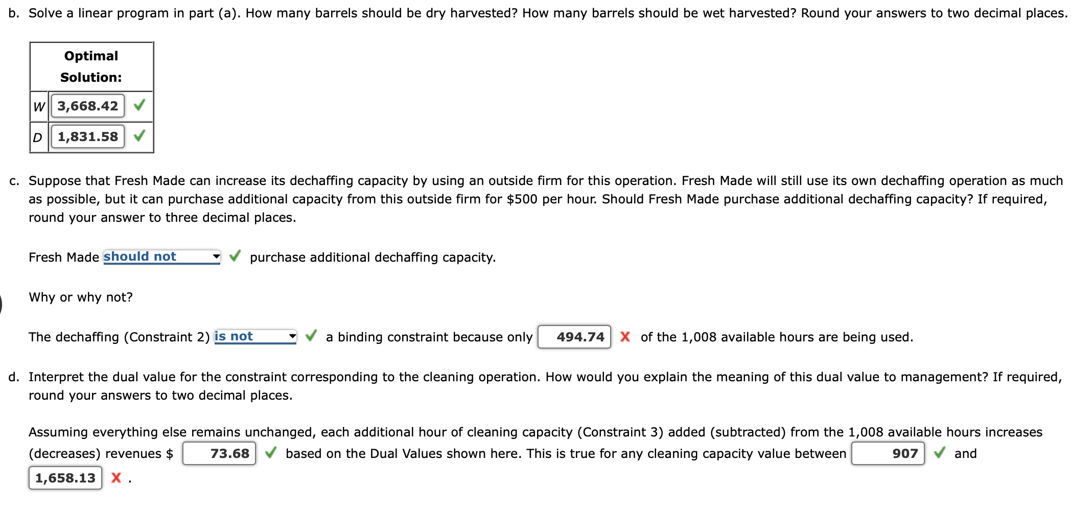 Problem 3-27 (Algorithmic) Cranberries can be