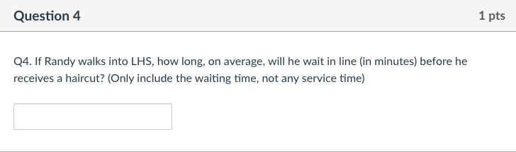 *** Answer number 4 *** SLC Barbers (Q1 - 07)