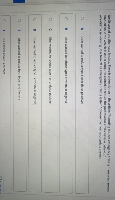 We discussed the Uber case in class. There is a