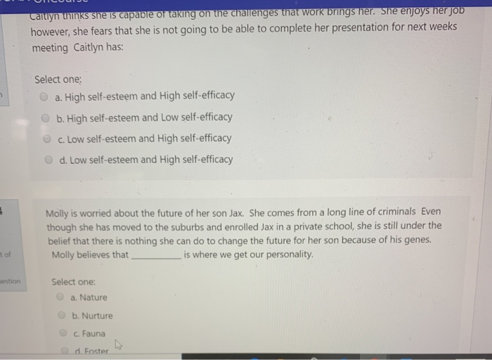 Caitlyn thinks she is capable or taking on the