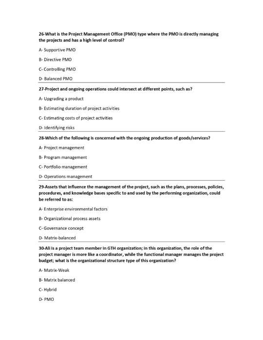 26-What is the Project Management Office (PMO)