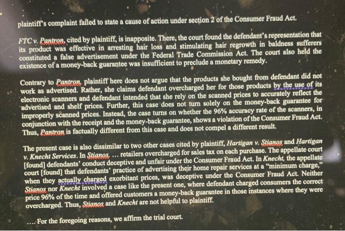 1. State the issue in the form of a yeso