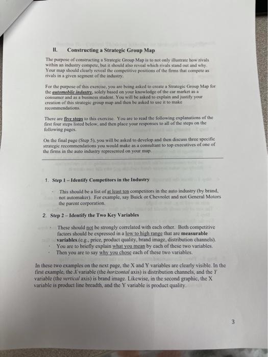 Critical Thinking Exercise on Strategic Groups