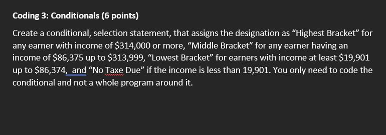 Code in Python Please! Coding 3: Conditionals (6