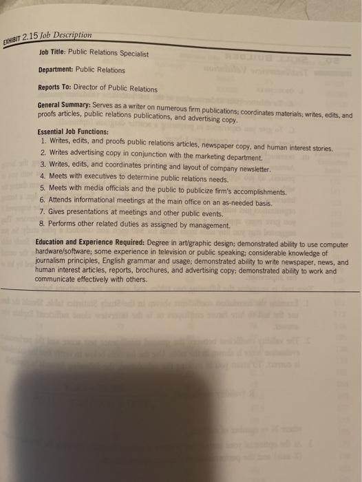 49 SKILL BUILDER Staffing for a Telecommuting Job