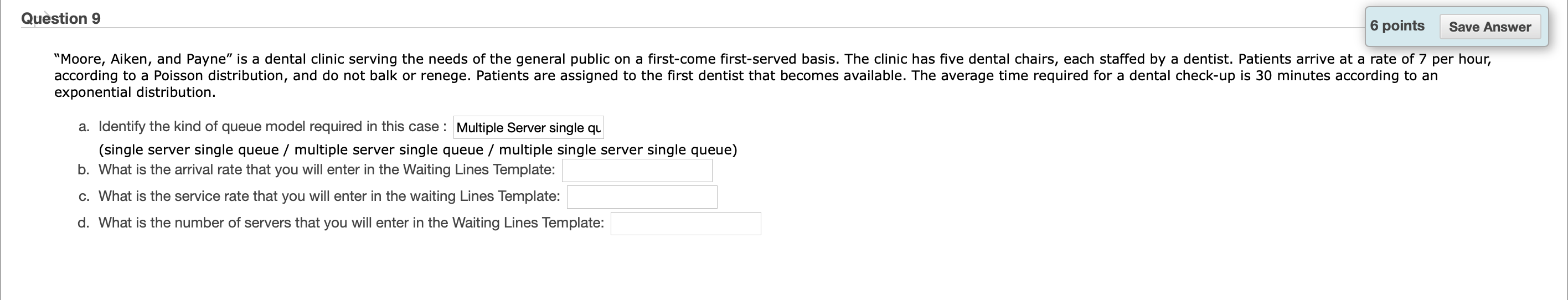 Parts B-D Question 9 6 points Save Answer "Moore,