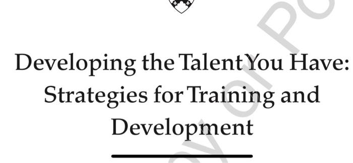 Evaluate SUPERVALUs new professional development