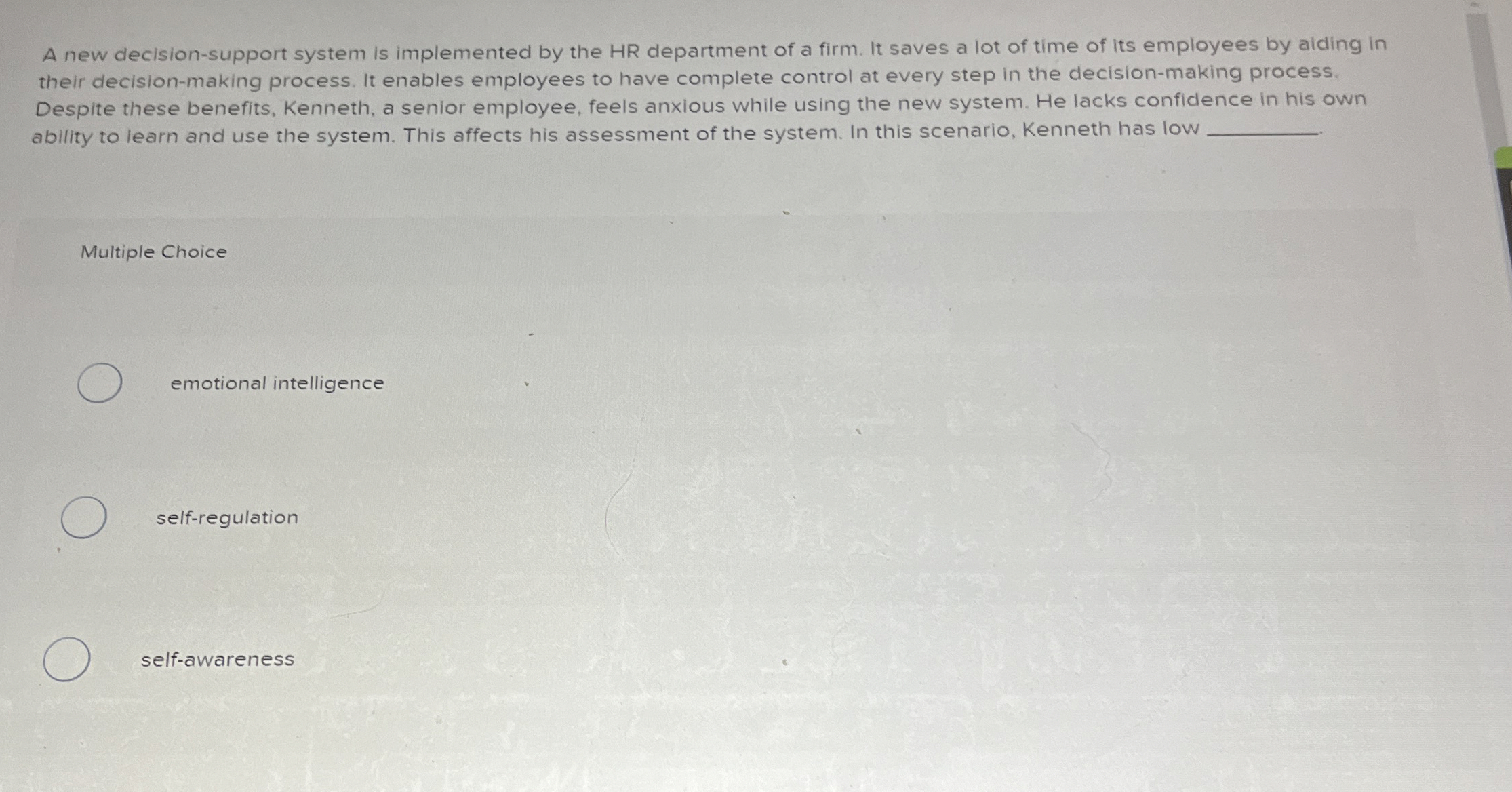 A new decision - support system is implemented by