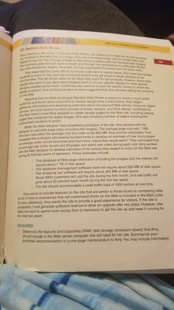 just need to answer question 3 Web Server