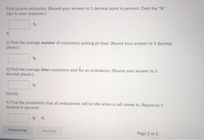 Question 33 (20 points) A small town with one