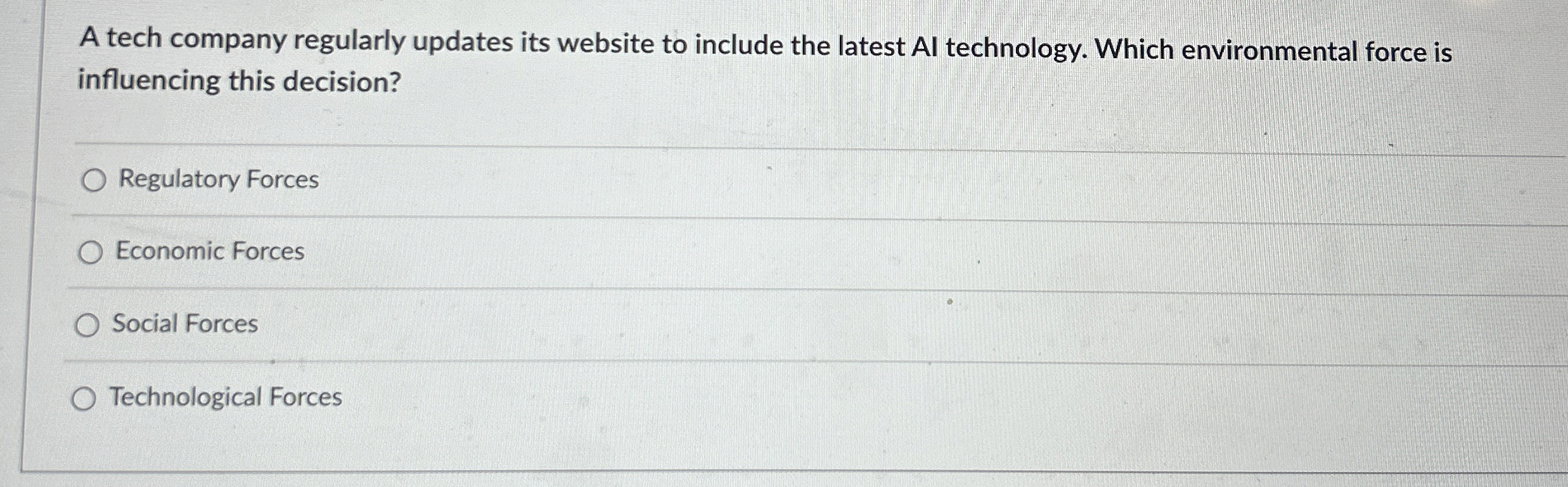 A tech company regularly updates its website to