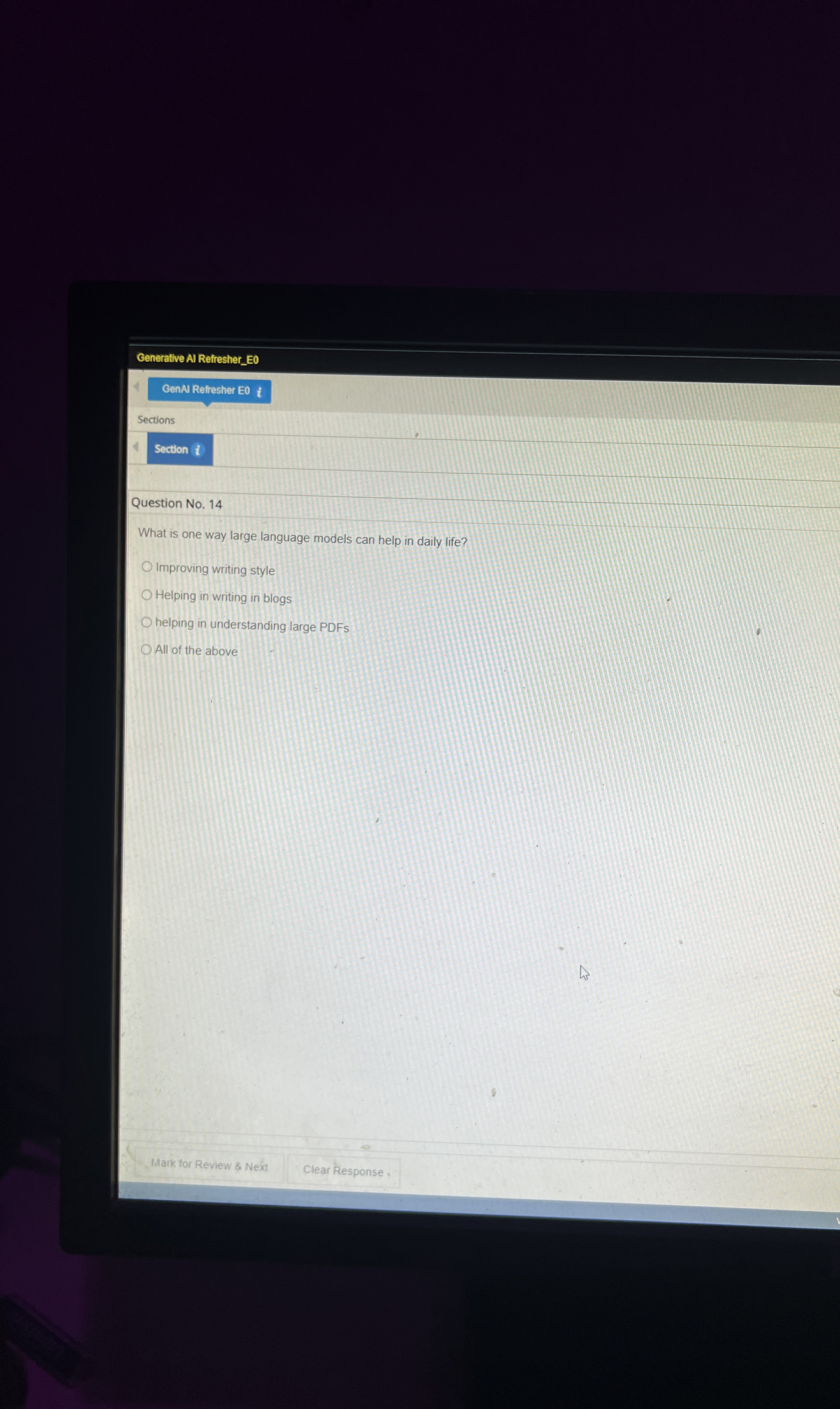 Generative AJ Refresher _ E 0 GenAN Refresher E 0