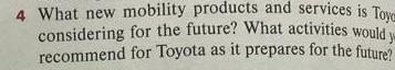 Study case Toyota: Where the future is available