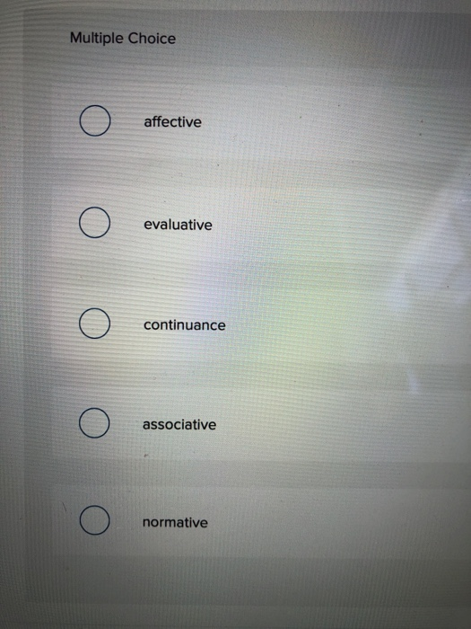 A desire to remain a member of an organization