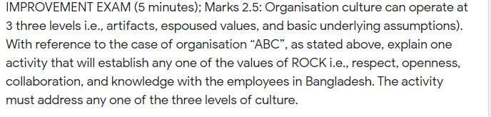 Section II. Short Question (Approx. 35 minutes)