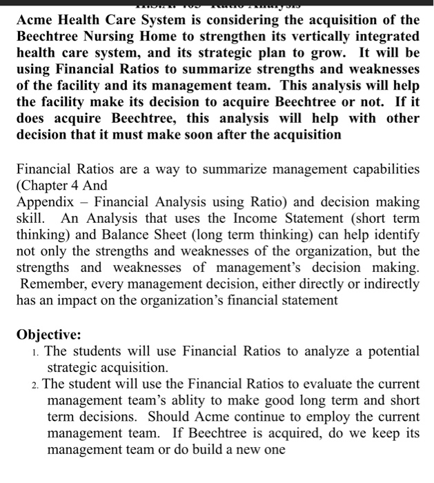 You will submit a one page memo that explains how